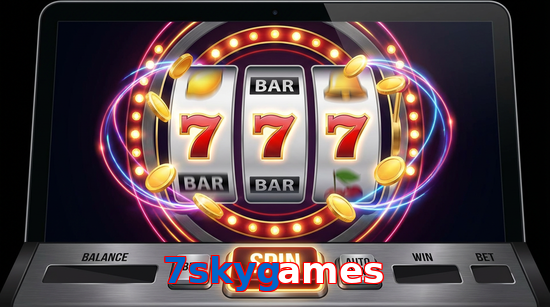 Main screen of 7Skygames slots page for PK players